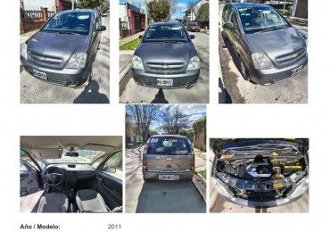 VENDO MERIVA 2011 C/ GNC 